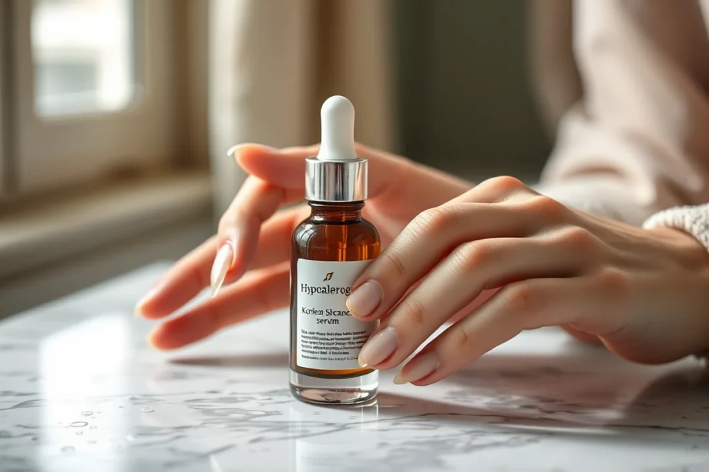 Hypoallergenic. Korean Skincare Templates
